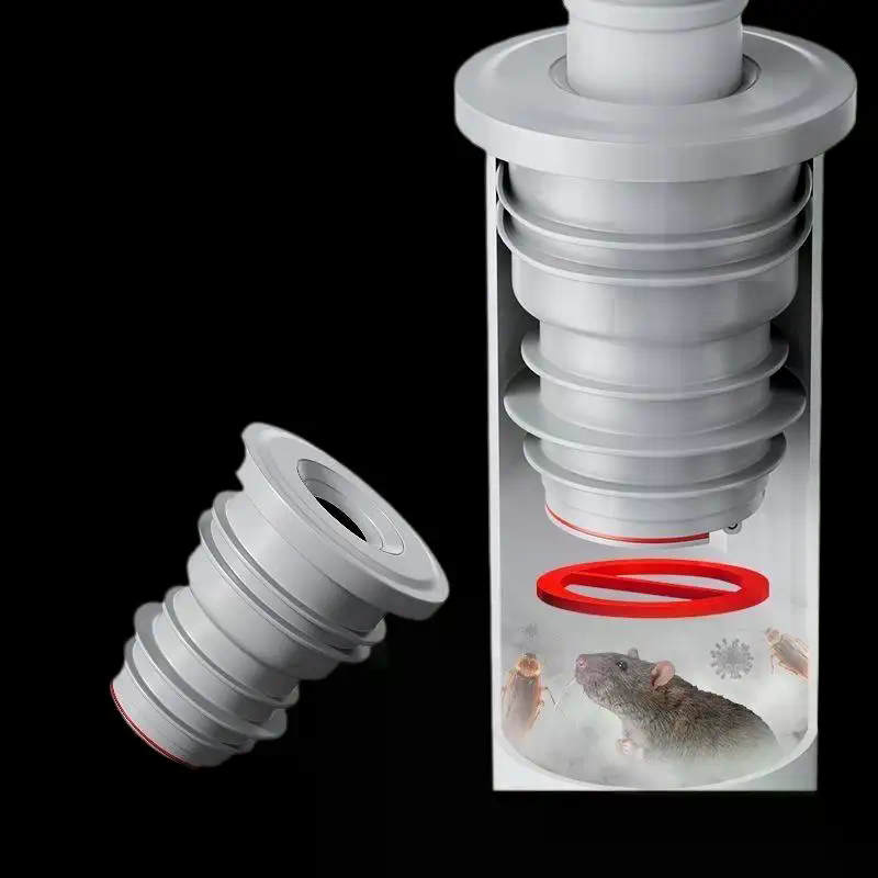 Bathroom Sewer Seal Ring Anti- - Drain Pipe Clip recension och pris