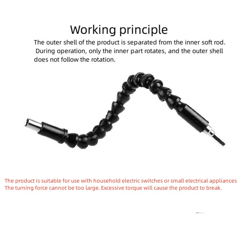 Electric Drill Screwdriver Bit - Drain Snake Flexible recension och pris