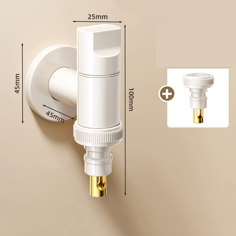 White Angle Valve Toilet Valve - Toilet Fill Valve recension och pris