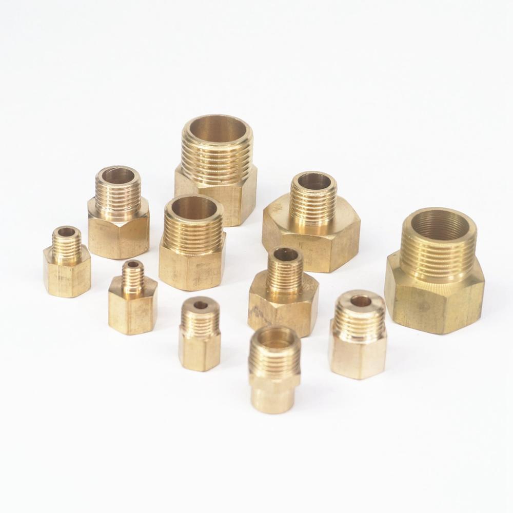 LOT 2 Reducing M10x1 Female -  - Compression Fitting Brass recension och pris
