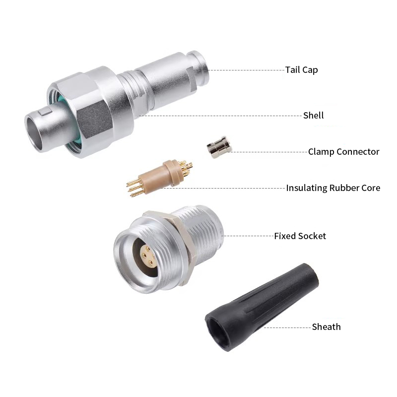 1W FVG Plug EVG Fixed Socket 2 - Push Fit Connector recension och pris
