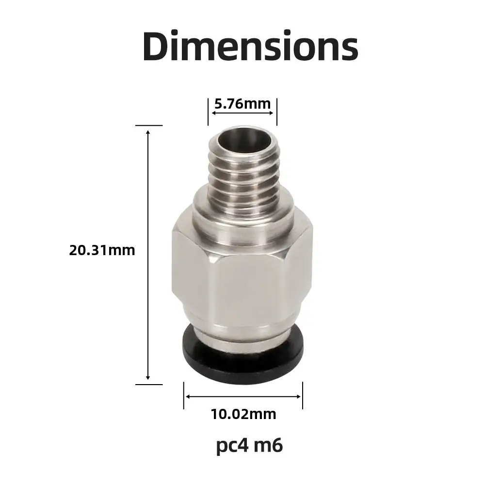 1-10pcs 3d Printer Accessories - Ptfe Tape Thread recension och pris