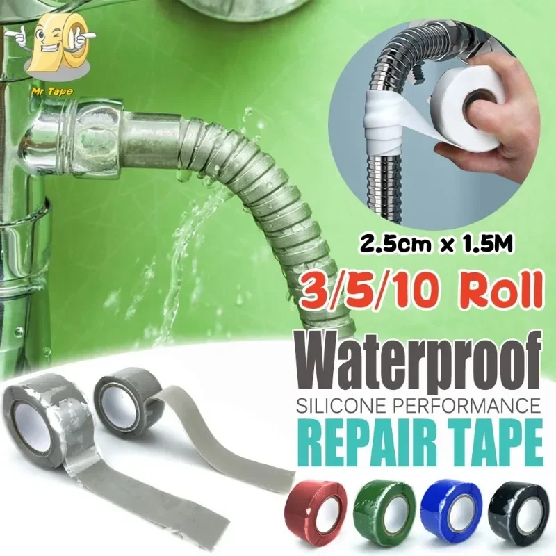 Repair Tapes Silicone Seal Pip - Silicone Tap Washer recension och pris