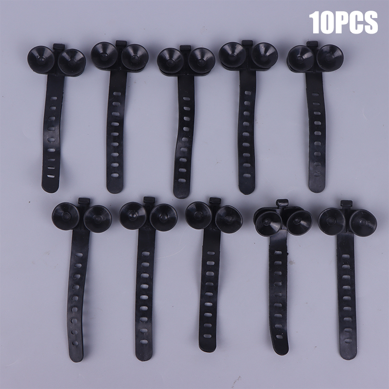 10Pcs/set Fish Tank Tie Suctio - Plastic Pipe Clip recension och pris