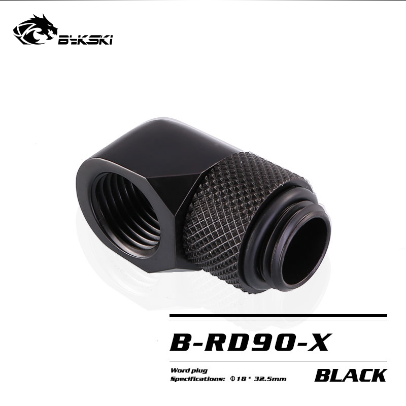 BYKSKI G1/4'' 90 Degree Rotary - Compression Fitting Brass recension och pris