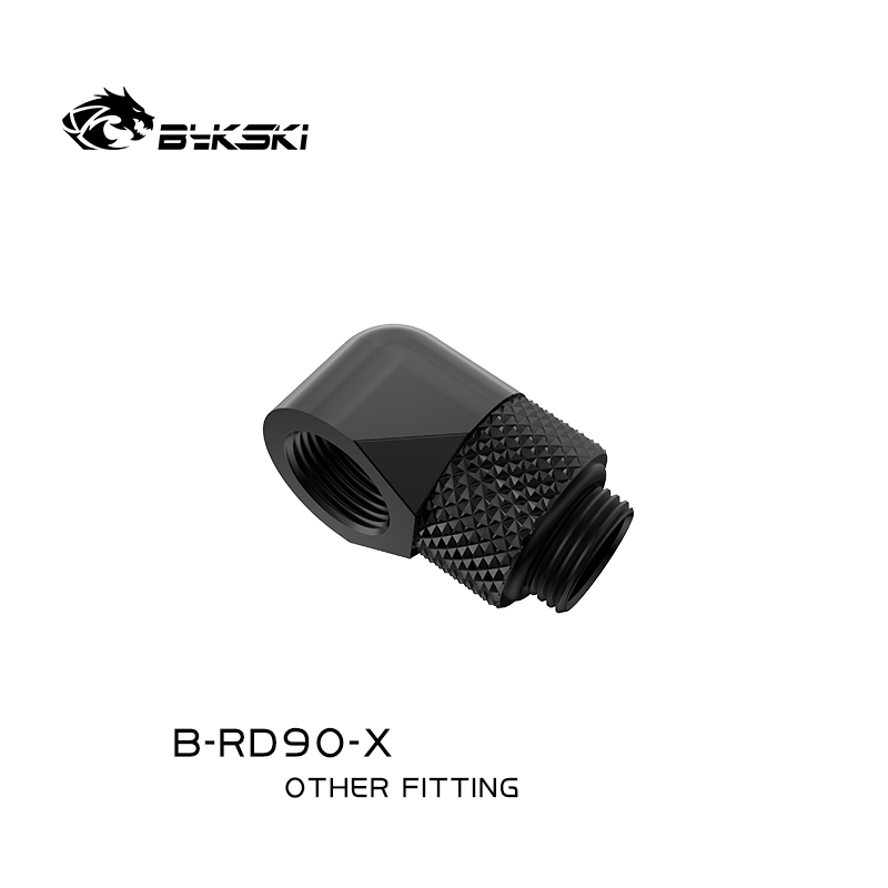 Bykski B-RD90-X 90 Degree Bras - Compression Fitting Brass recension och pris