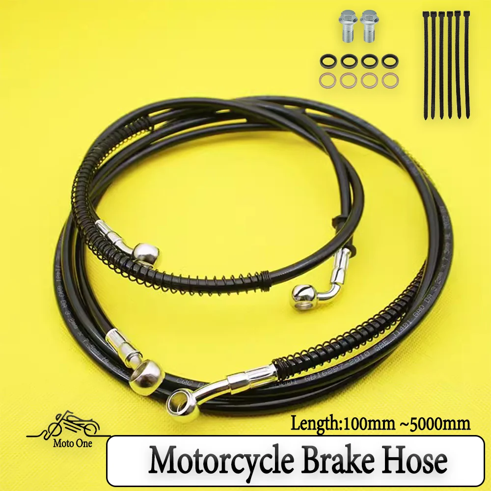 10cm~500cm Motorcycle Brake Cl - Flexible Hose Braided recension och pris