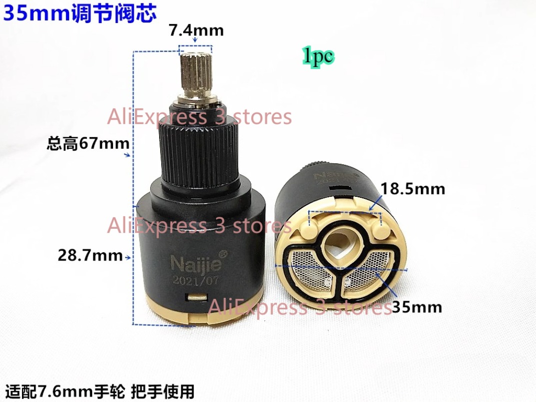 1pcs 28mm/35mm/40mm Water Mixe - Shower Valve Cartridge recension och pris