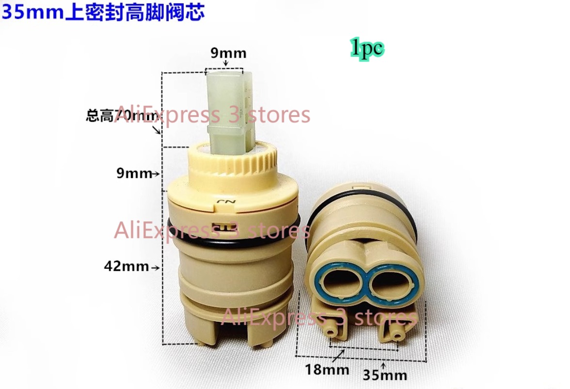 1pcs 28mm/35mm/40mm Water Mixe - Shower Valve Cartridge recension och pris