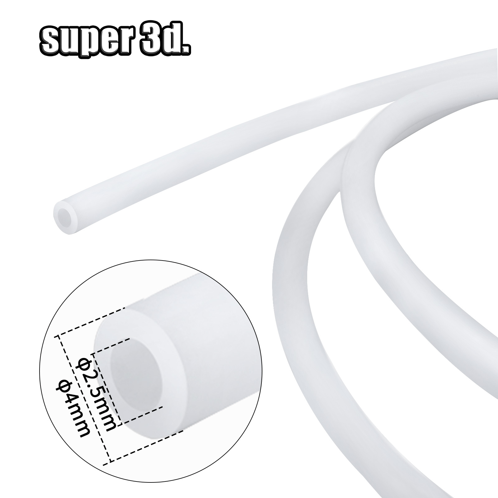 PTFE Tube 3D Printer 2.5mm 4mm - Ptfe Tape Thread recension och pris