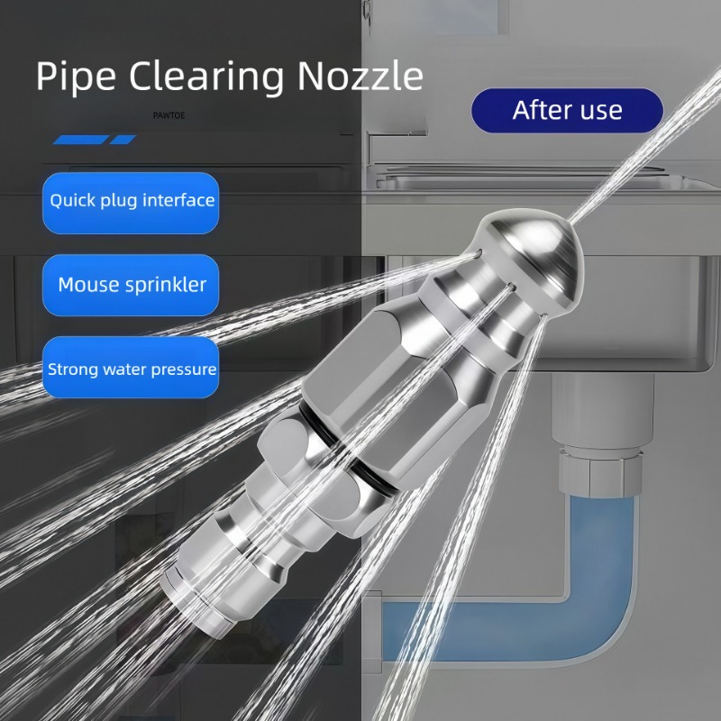 Water Jet High Pressure Spraye - Drain Pipe Clip recension och pris