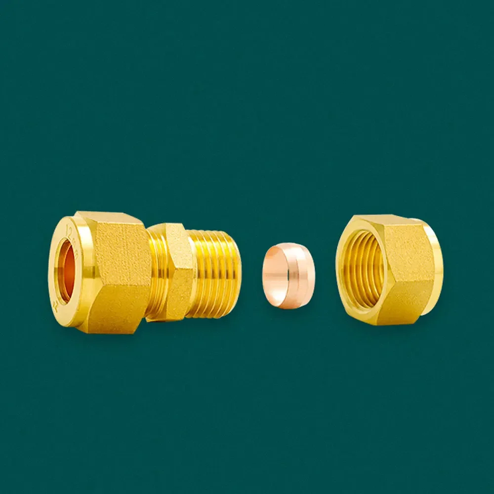 Brass 6/8/10/12/14/15/16/18/22 - Compression Fitting Brass recension och pris