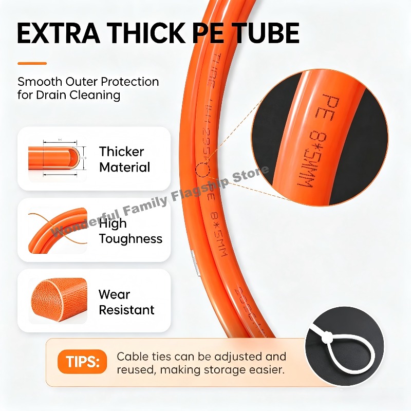 Flexible Drain Auger Plumbing  - Drain Snake Flexible recension och pris