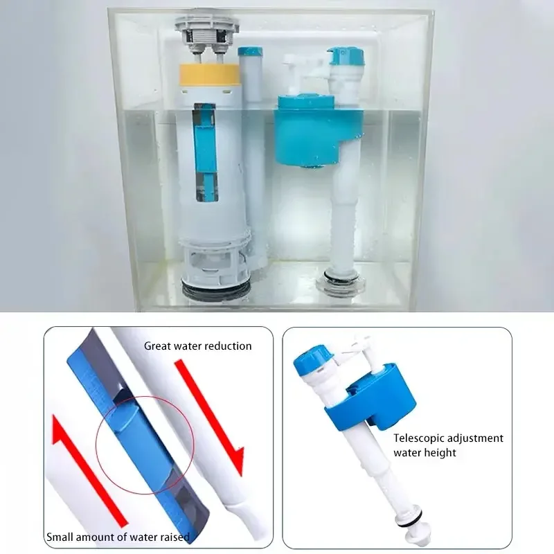 Universal Toilets Tank Filling - Toilet Fill Valve recension och pris