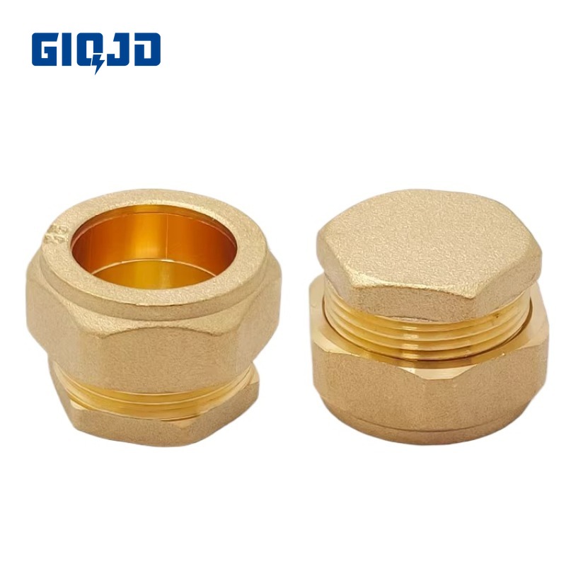 Brass Card sleeve plug 15 16 2 - Compression Fitting Brass recension och pris