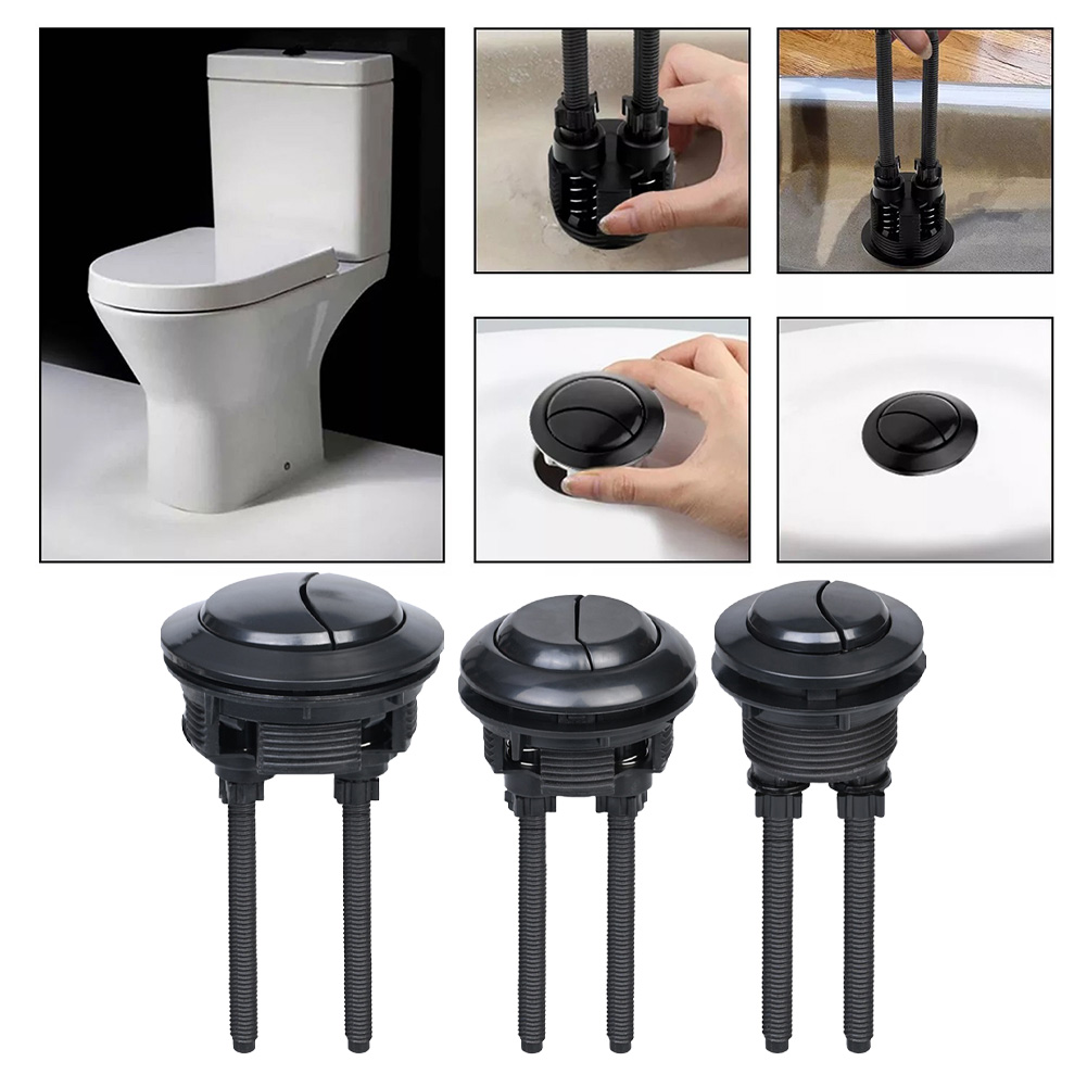 Black Toilet Flush Button 38mm - Toilet Fill Valve recension och pris