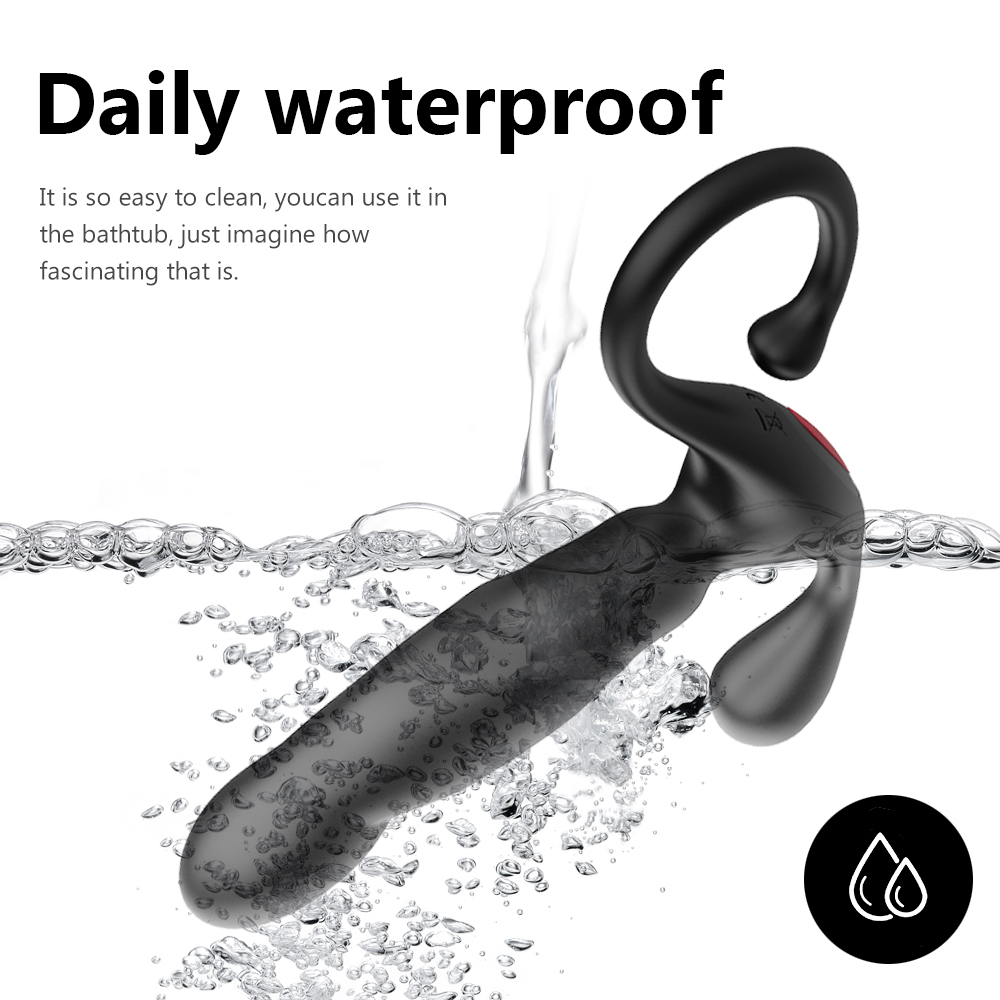 Sex Toys Anal Vibrator Finger  - Silicone Tap Washer recension och pris