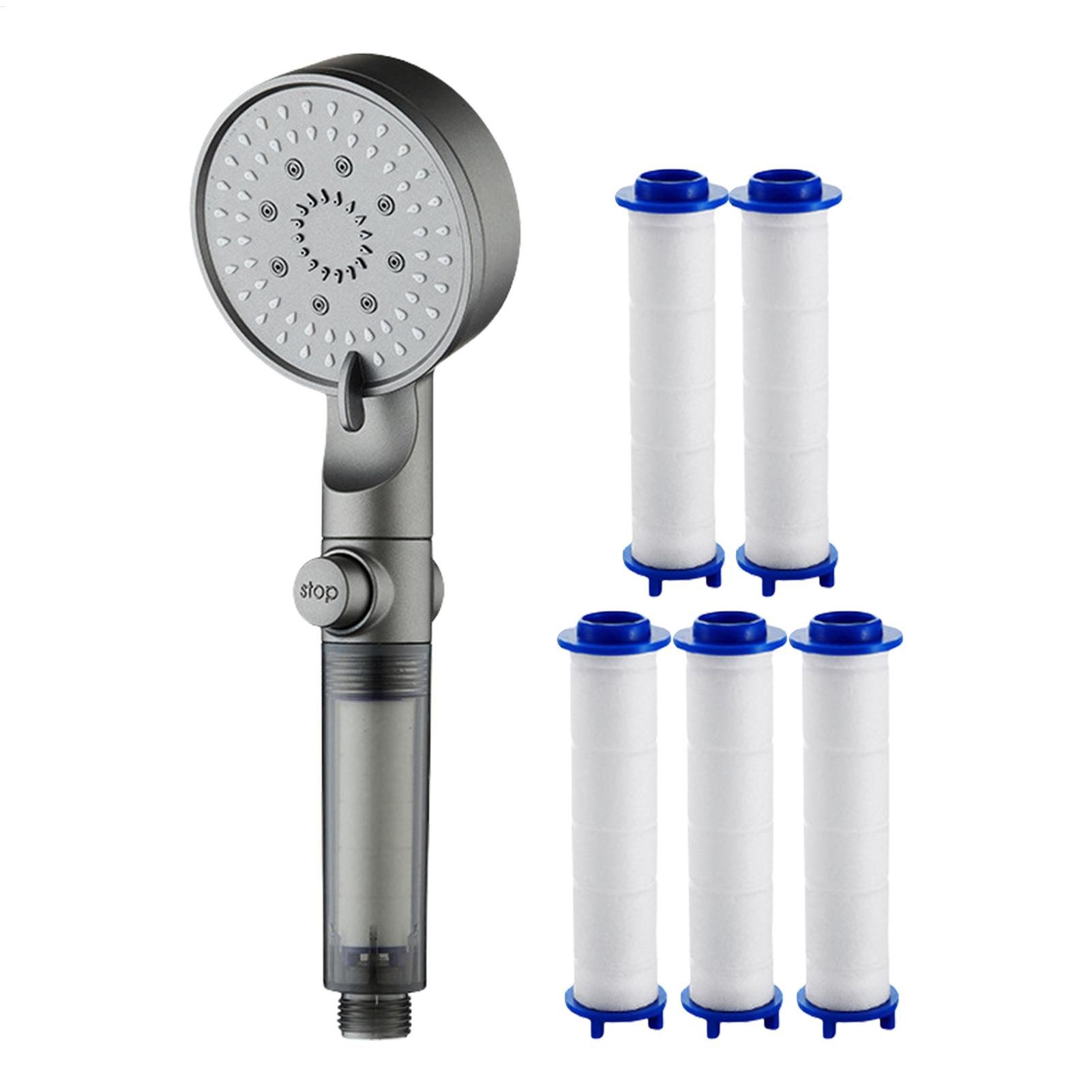 New Shower Head 5 Modes Filter - Silicone Tap Washer recension och pris