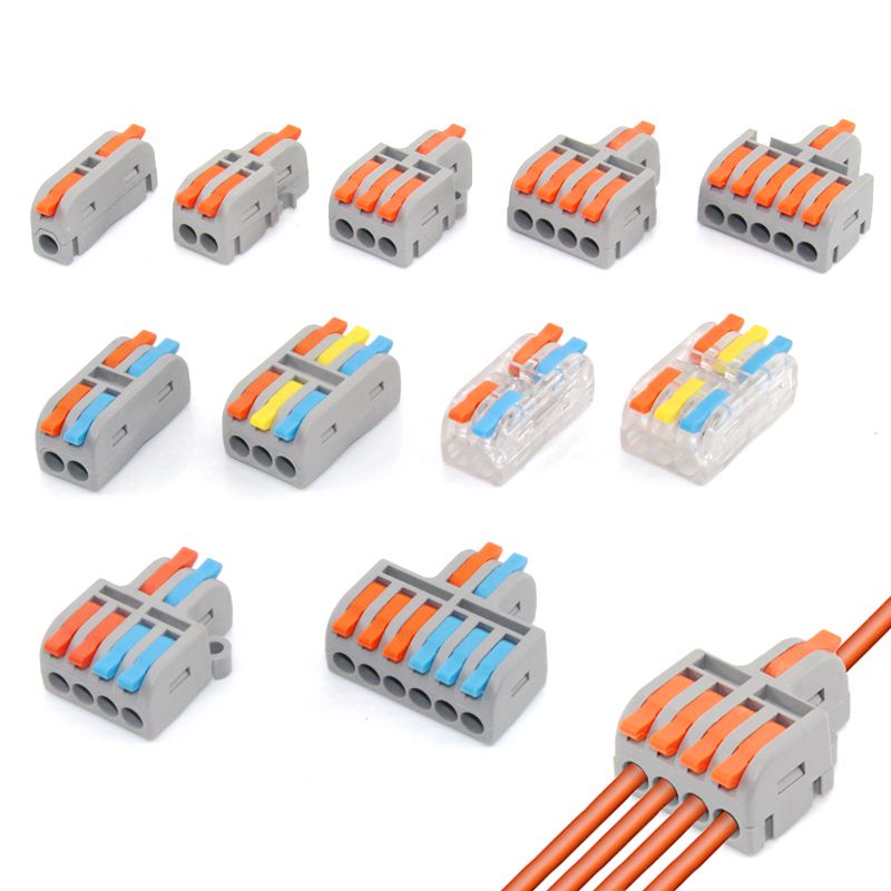 1/5/10 PCS Mini Fast Wiring Ca - Push Fit Connector recension och pris
