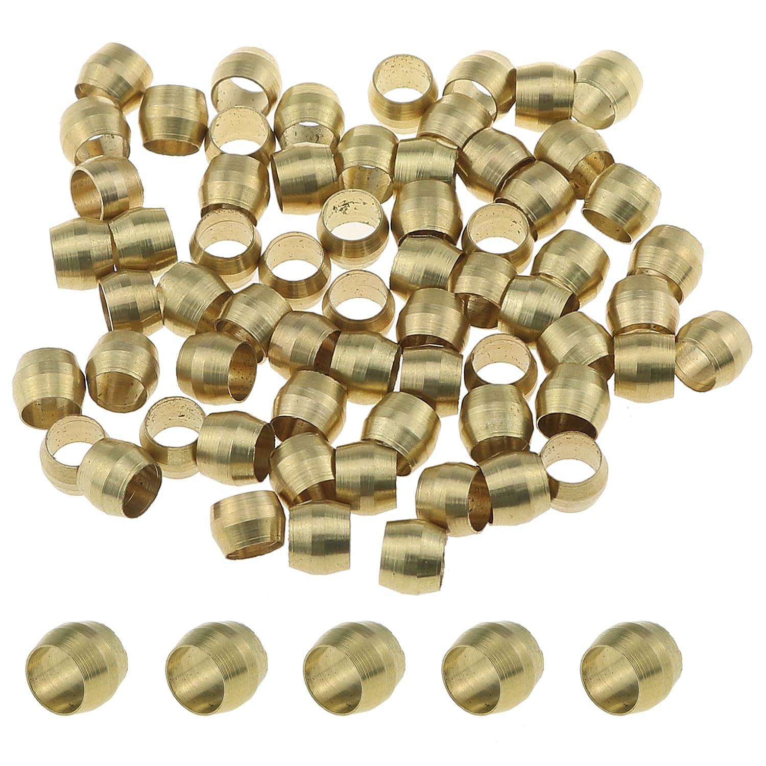 100PCS Brass Ferrule Sleeve Fe - Compression Fitting Brass recension och pris