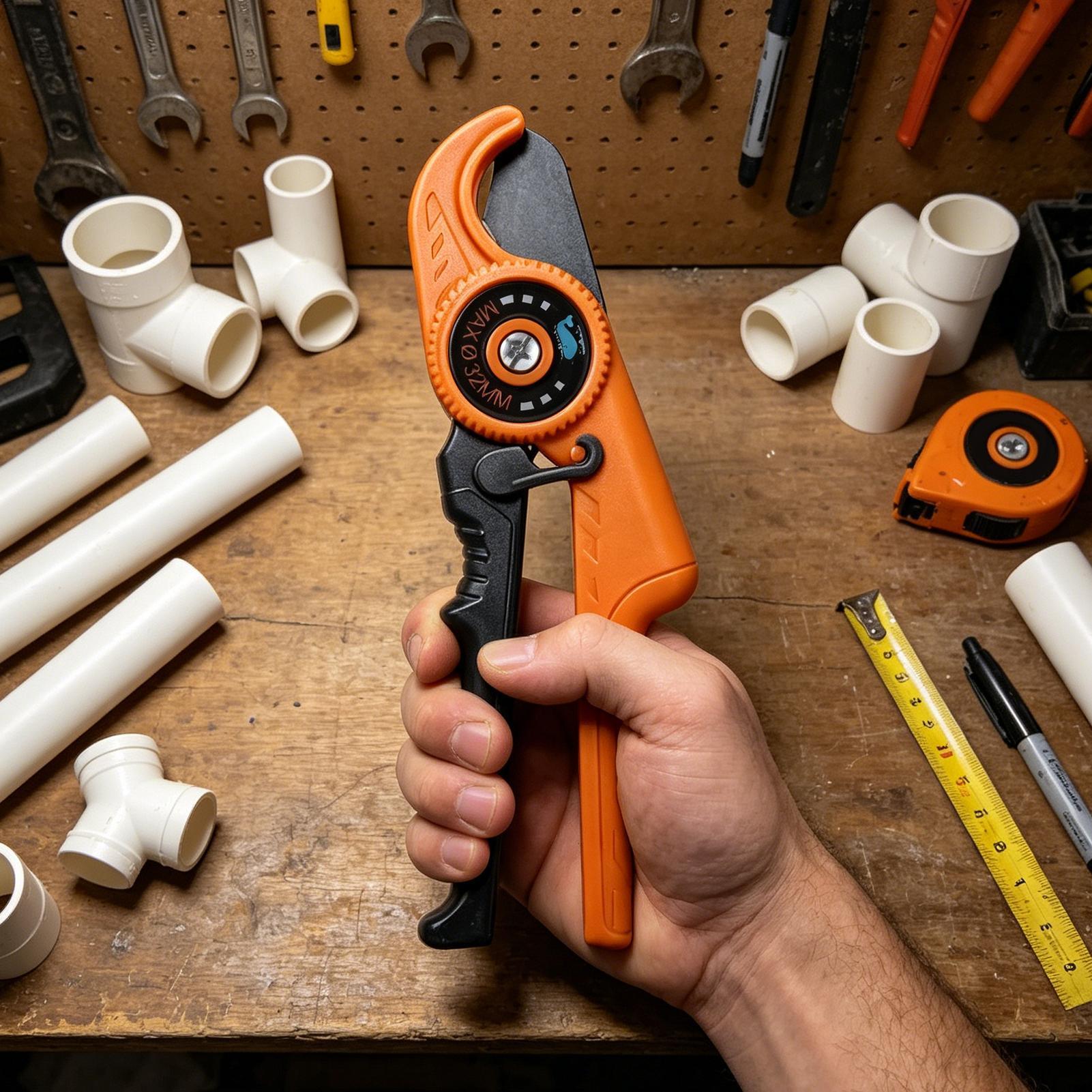 Ratcheting PVC Cutter Ergonomi - Pipe Cutter Ratchet recension och pris