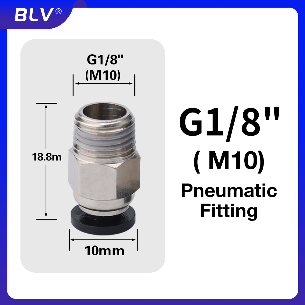 BLV® Pneumatic Fitting G1/8' / - Ptfe Tape Thread recension och pris