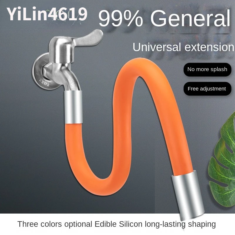 Adjustable 1/2 Inch Faucet Ext - Flexible Hose Braided recension och pris